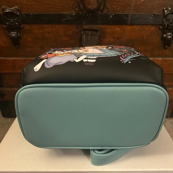 Loungefly Disney Alice In Wonderland Mini Backpack - NWT - Picture 5 of 5